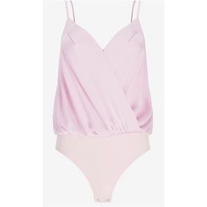 Express Satin Bodysuit NWOT